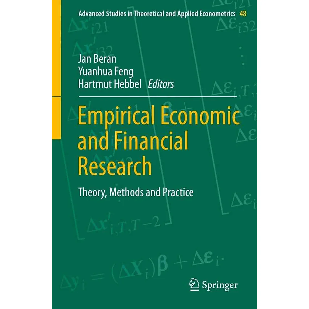Empirical Economic and Financial Research Theory Methods and Practice