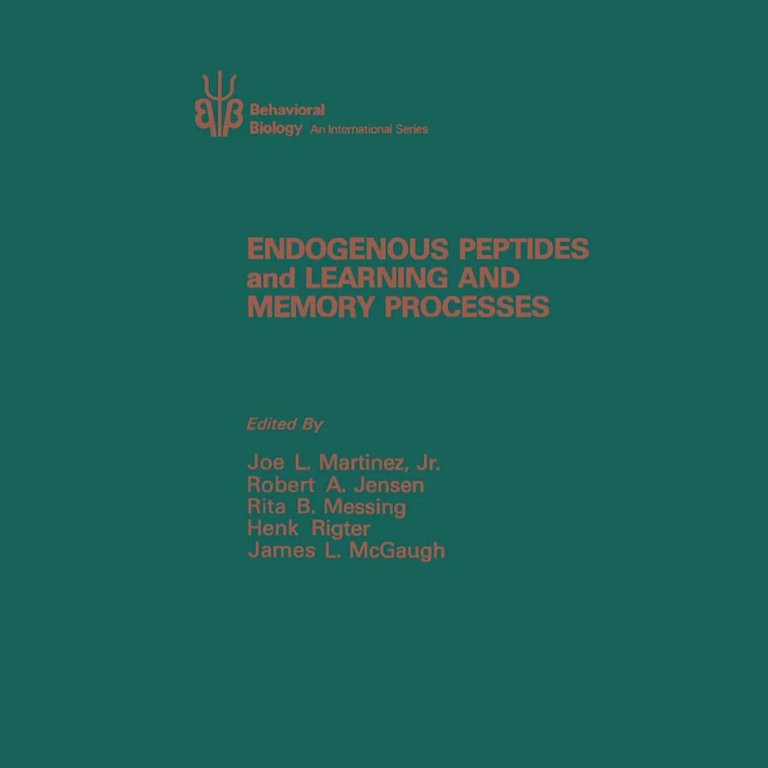 Endogenous Peptides and Learning and Memory Processes