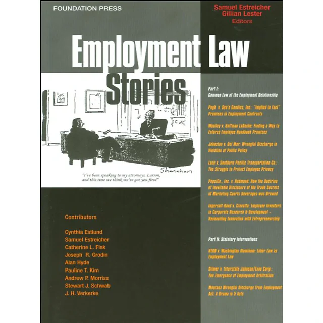 Estreicher and Lester's Employment Law Stories