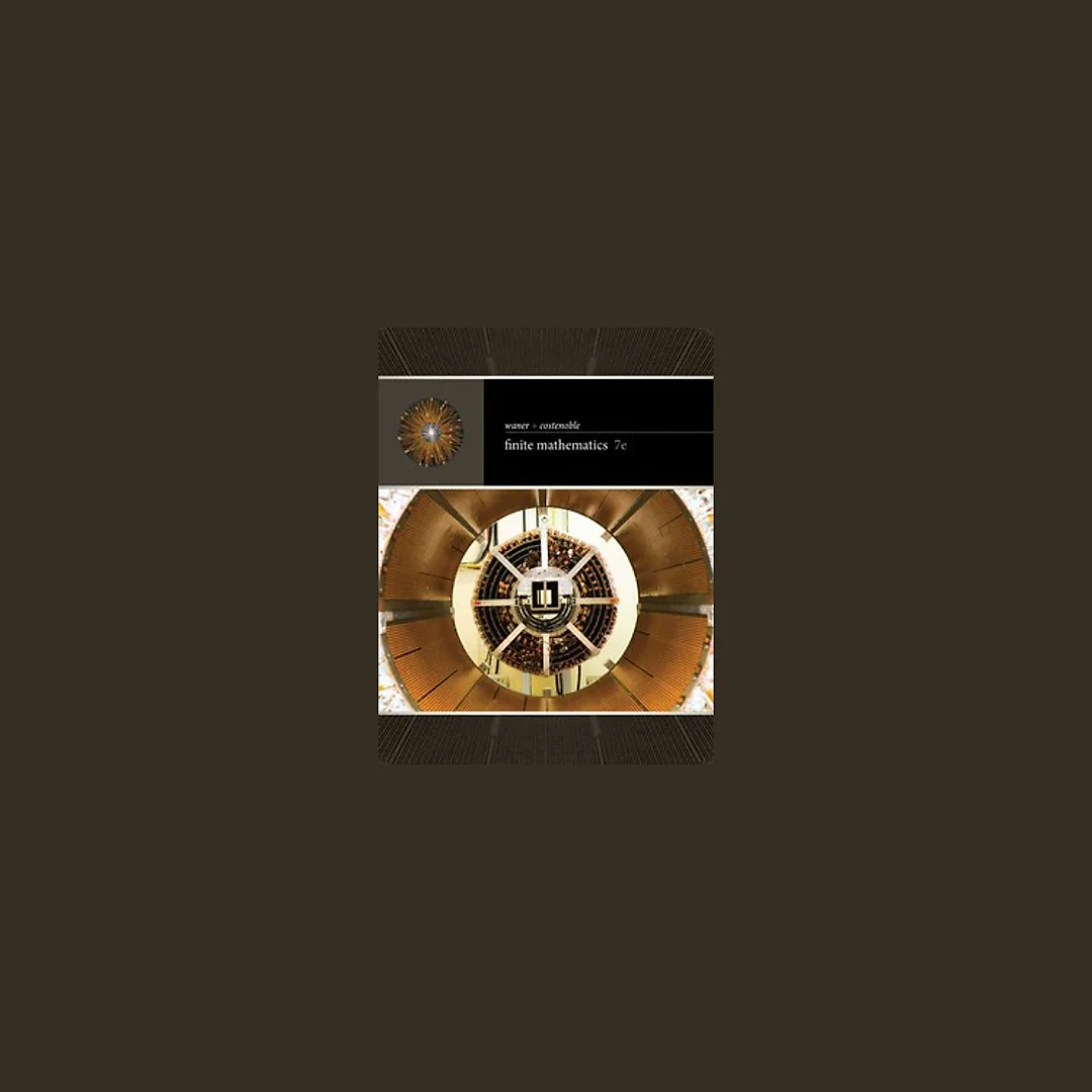 Finite Mathematics 7th Edition by Stefan Waner