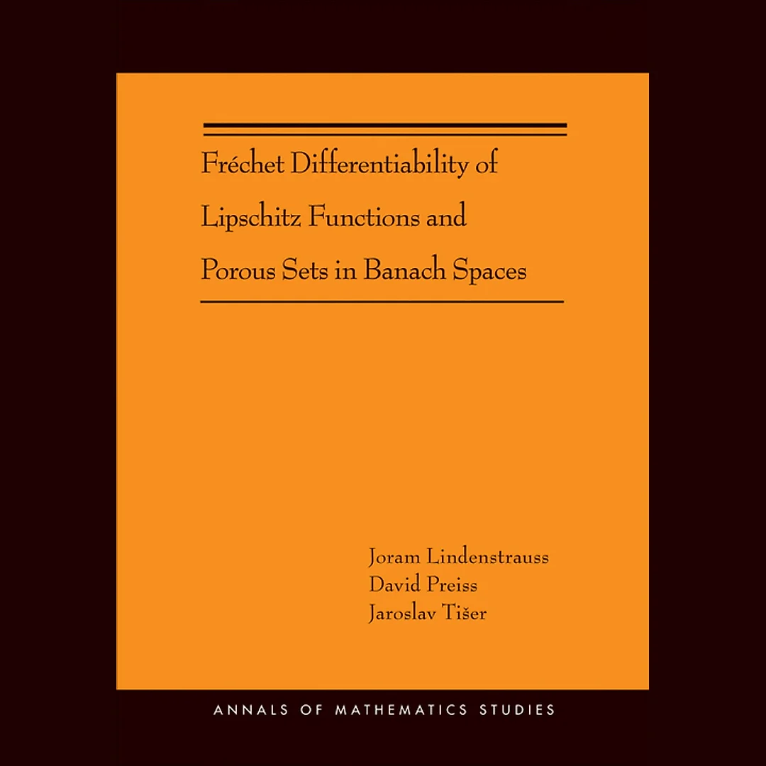 Fréchet Differentiability of Lipschitz Functions and Porous Sets in Banach Spaces (AM-179)