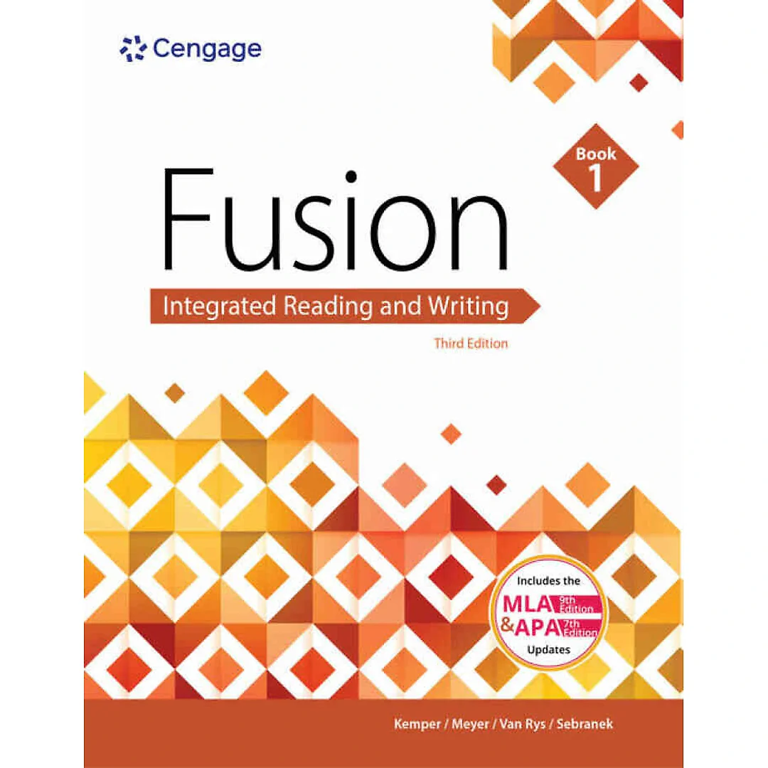 Fusion: Integrated Reading & Writing Book 1 (w/ MLA9E Updates) 3rd Edition