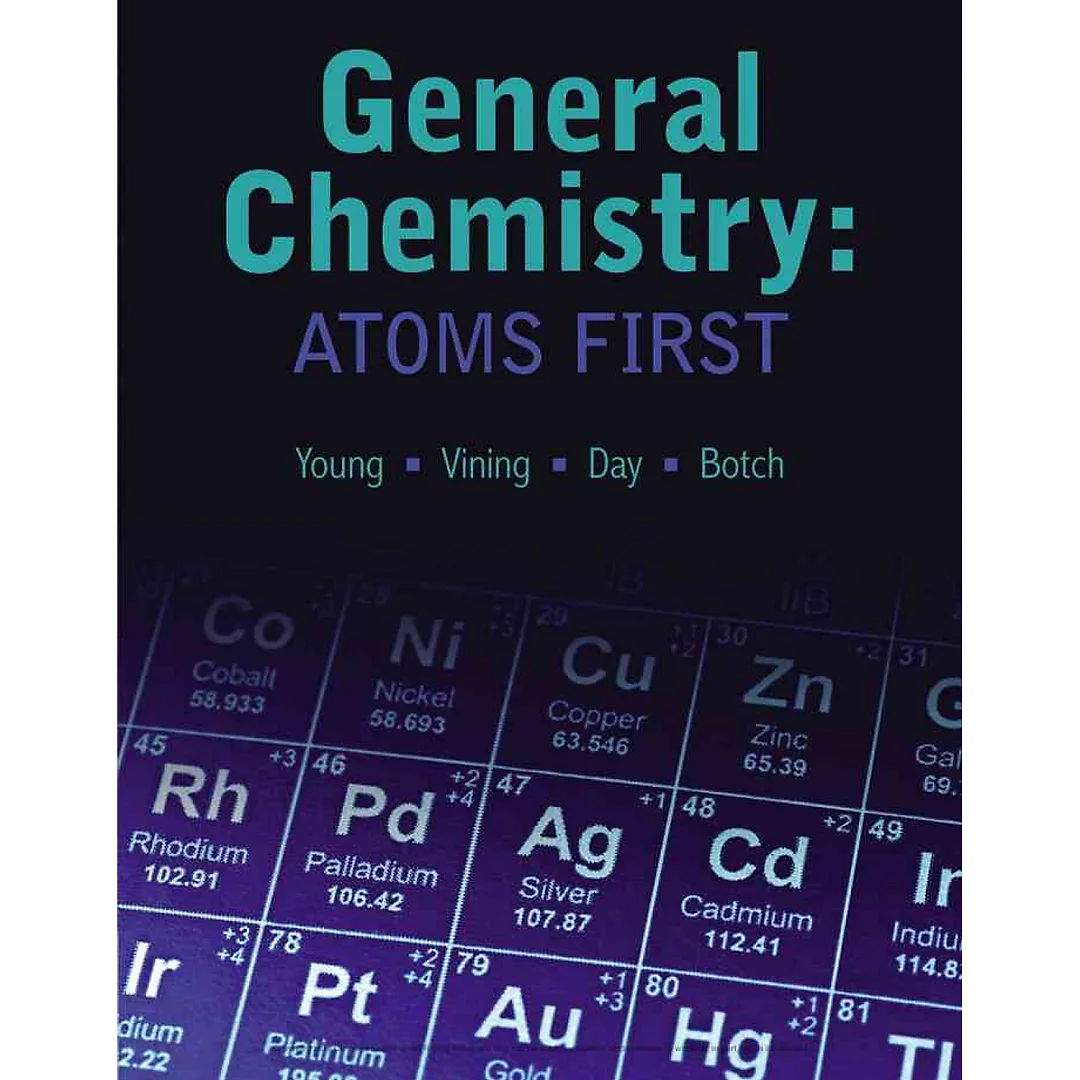 General Chemistry: Atoms First 1st Edition