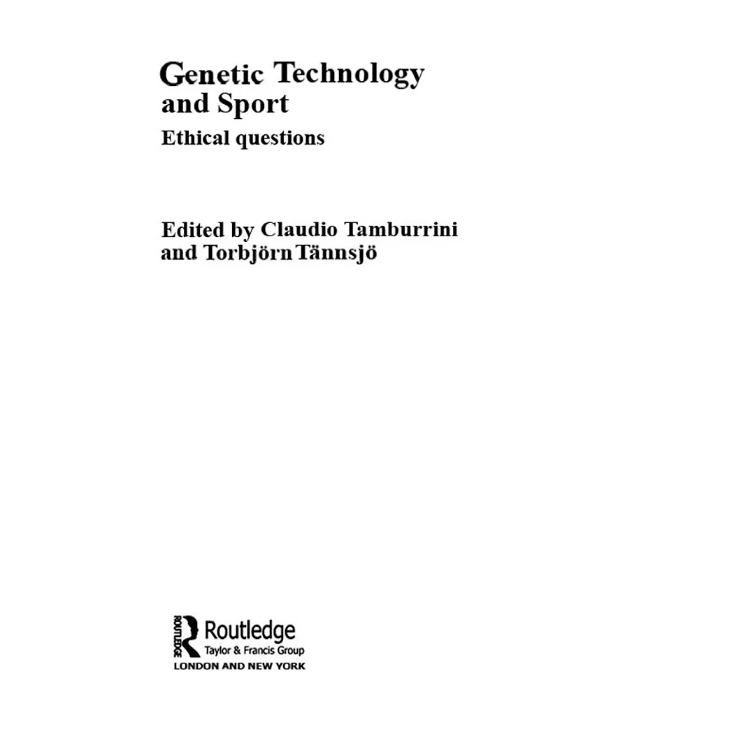 Genetic Technology and Sport: Ethical Questions