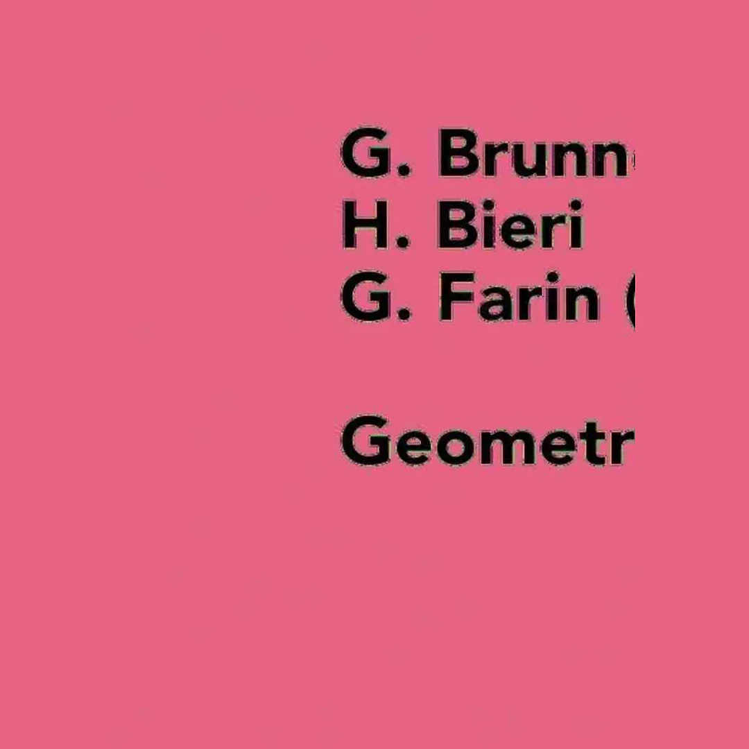 Geometric Modelling: Dagstuhl 1999 Computing Supplement 14