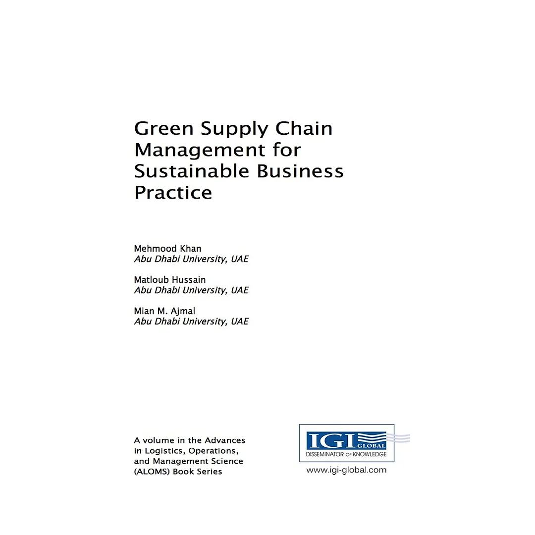 Green Supply Chain Management for Sustainable Business Practice