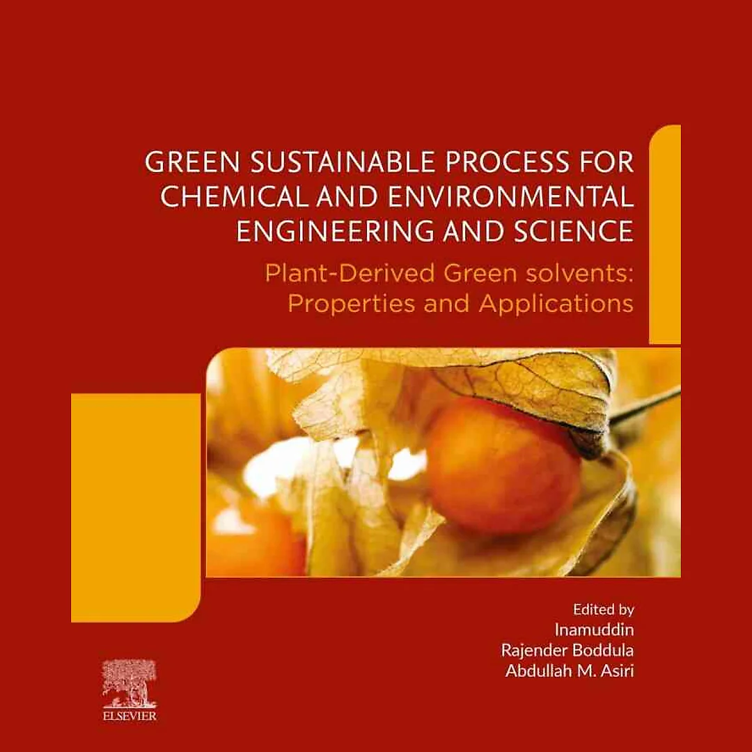 Green Sustainable Process for Chemical and Environmental Engineering and Science: Plant-Derived Green Solvents: Properties and Applications