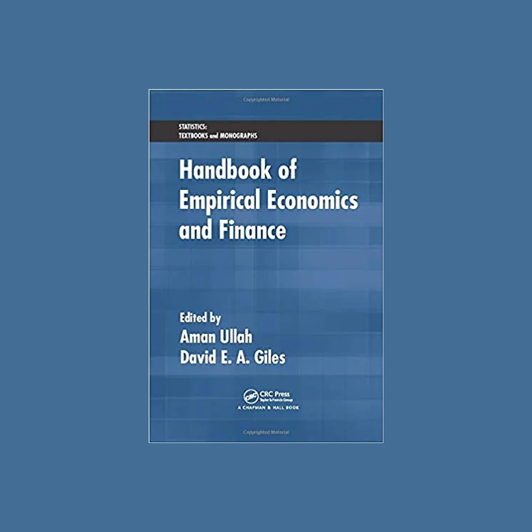 Handbook of Empirical Economics and Finance