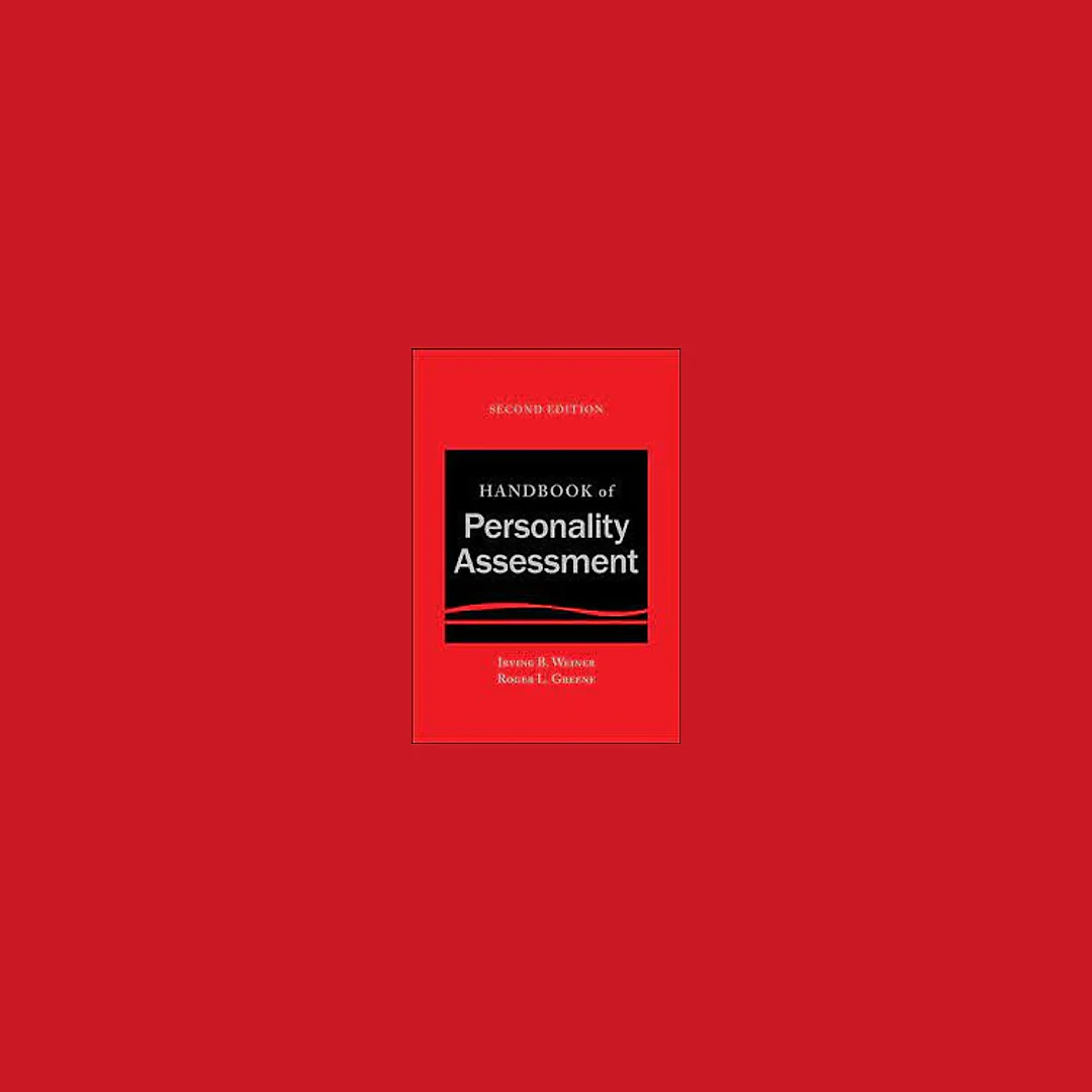 Handbook of Personality Assessment