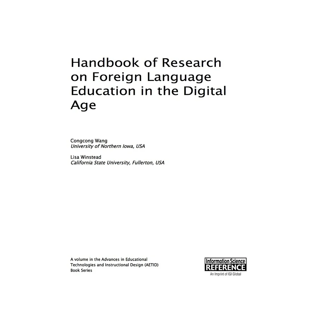 Handbook of Research on Foreign Language Education in the Digital Age