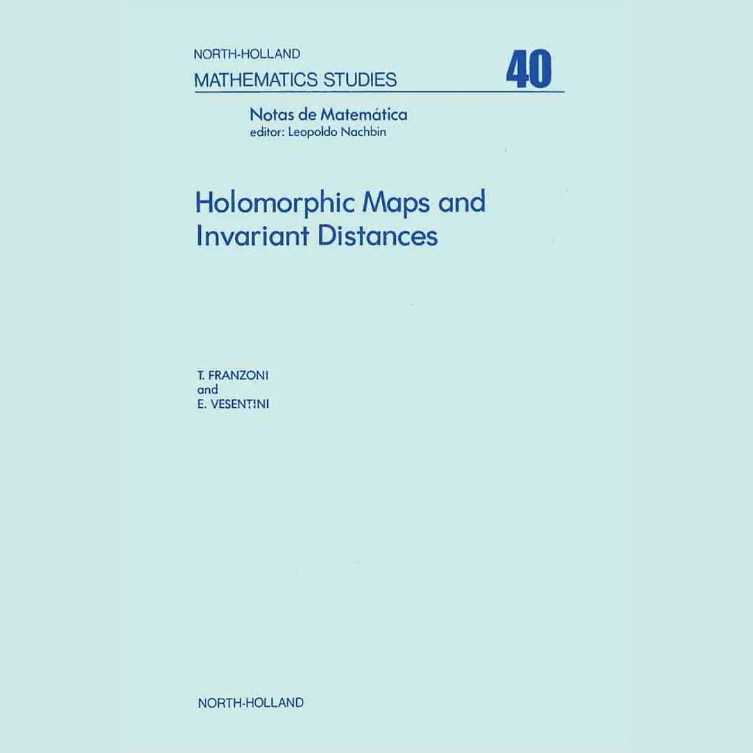 Holomorphic maps and invariant distances