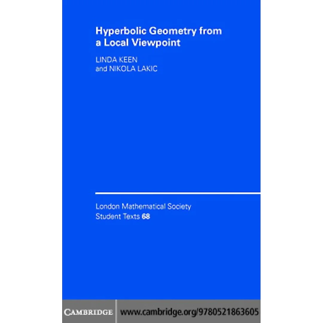 Hyperbolic Geometry from a Local Viewpoint