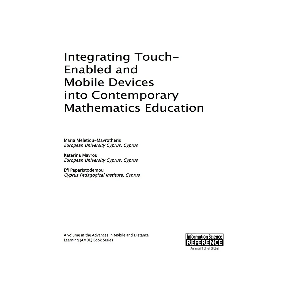 Integrating Touch-Enabled and Mobile Devices into Contemporary Mathematics Education