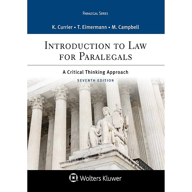 Introduction to Law for Paralegals