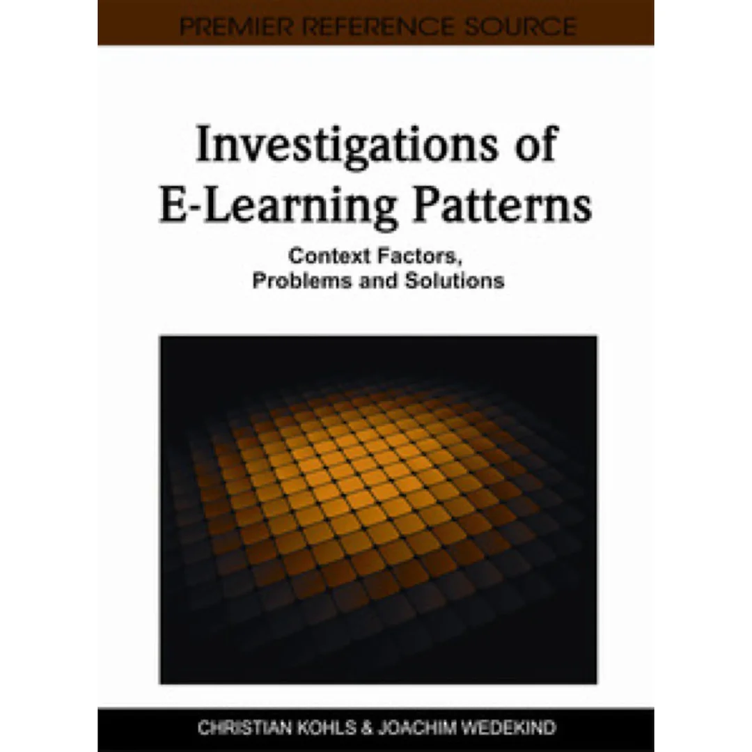 Investigations of E-Learning Patterns