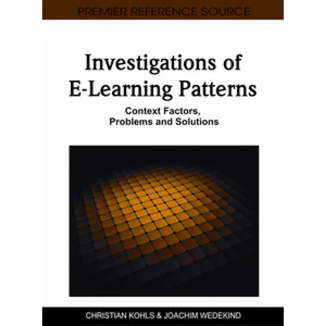 Investigations of E-Learning Patterns