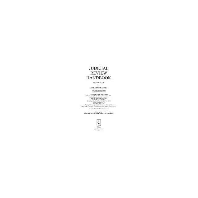 Judicial Review Handbook