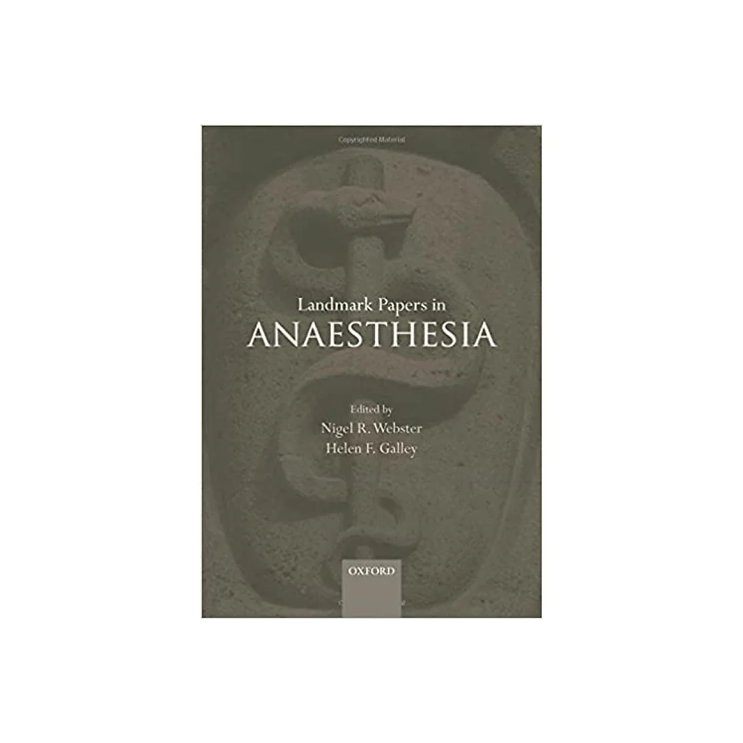 Landmark Papers in Anaesthesia