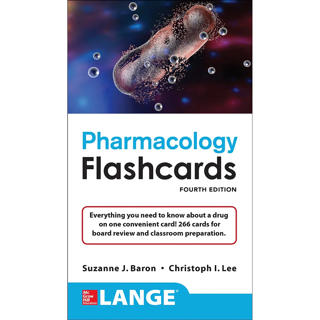 Lange Pharmacology Flashcards Fourth Edition