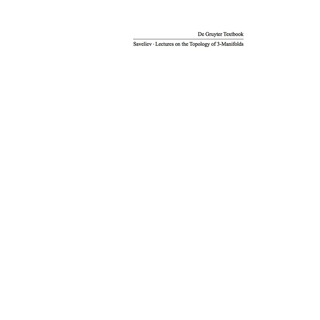 Lectures on the Topology of 3-Manifolds: An Introduction to the Casson Invariant