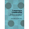 Lessons in Leadership: Meeting the Challenges of Public Service Management