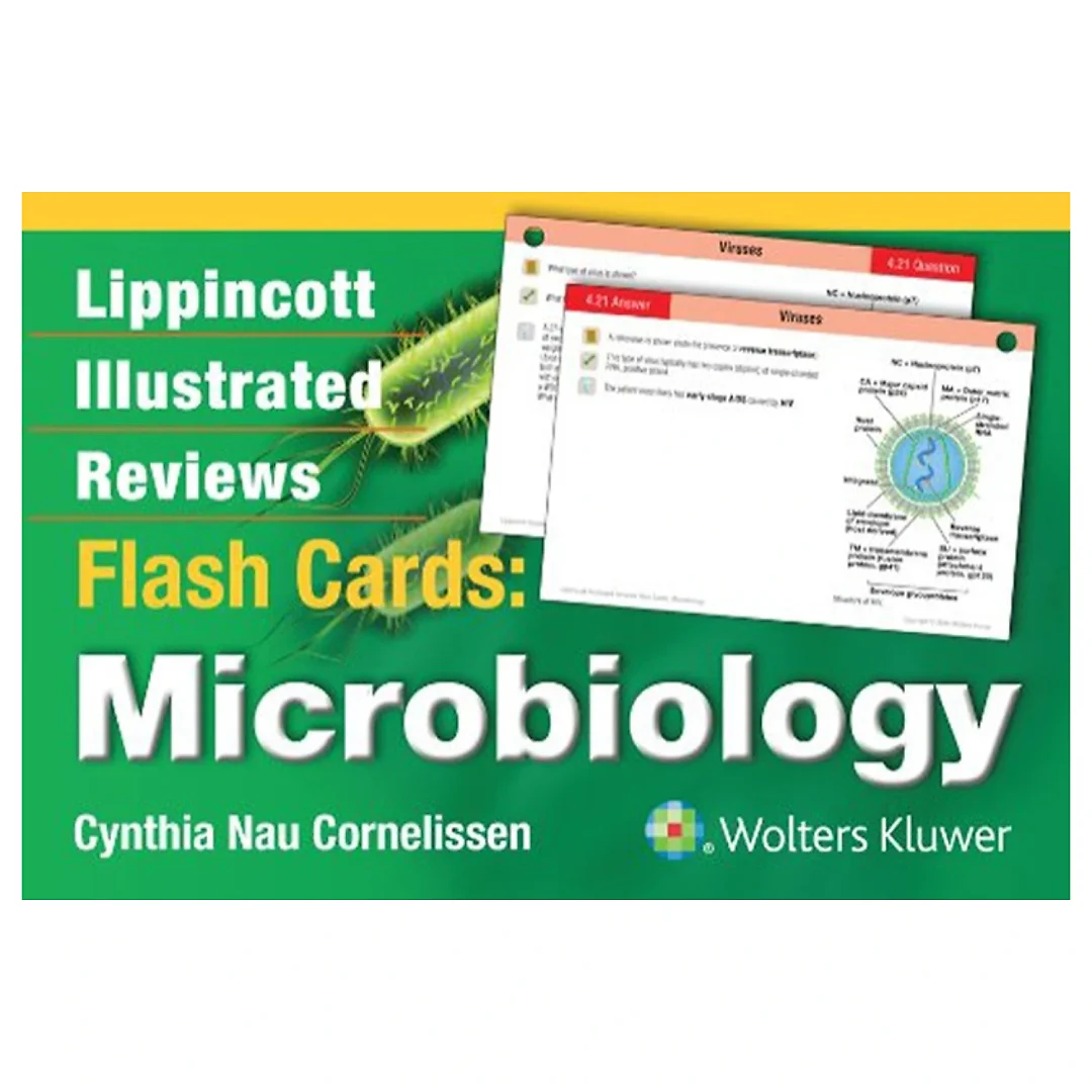 Lippincott Illustrated Reviews Flash Cards: Microbiology