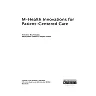 M-Health Innovations for Patient-Centered Care