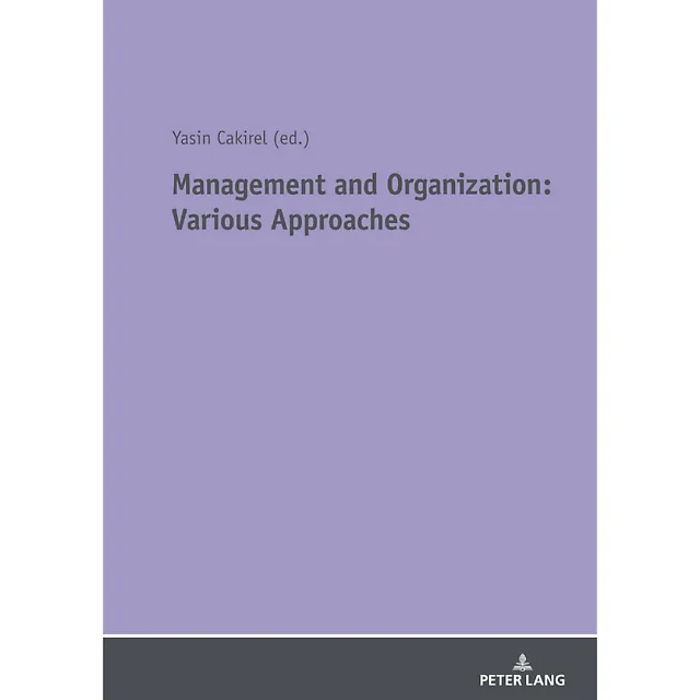 Management and Organization: Various Approaches