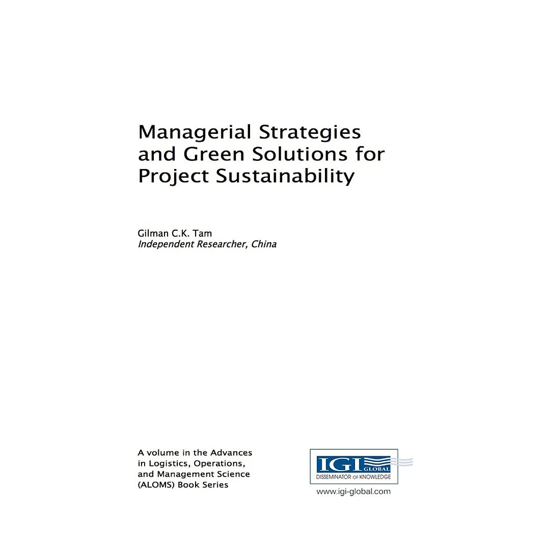 Managerial Strategies and Green Solutions for Project Sustainability