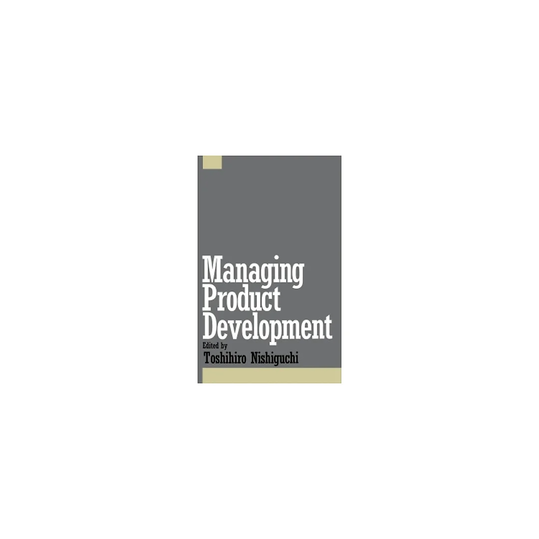 Managing Product Development