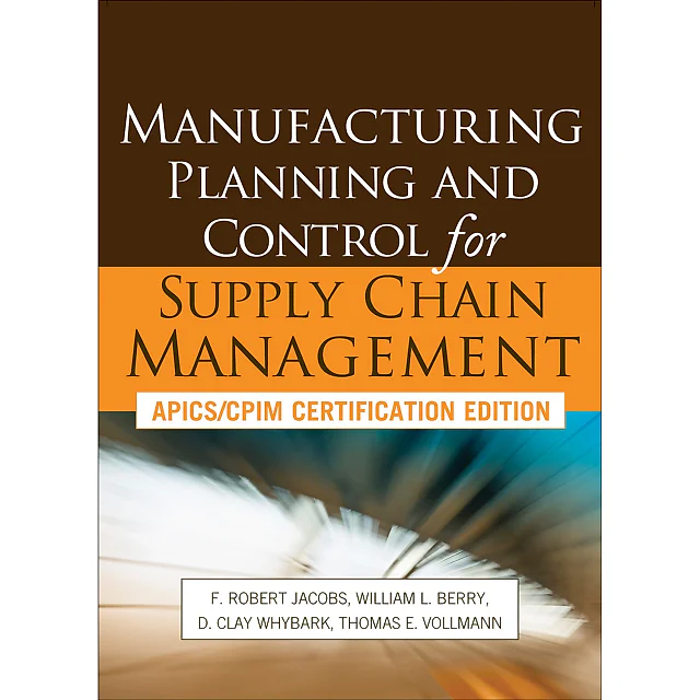 Manufacturing Planning and Control for Supply Chain Management