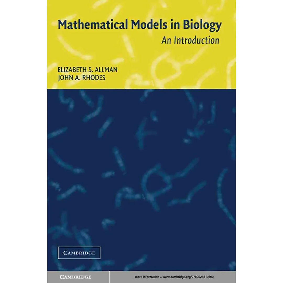 Mathematical Models in Biology: An Introduction