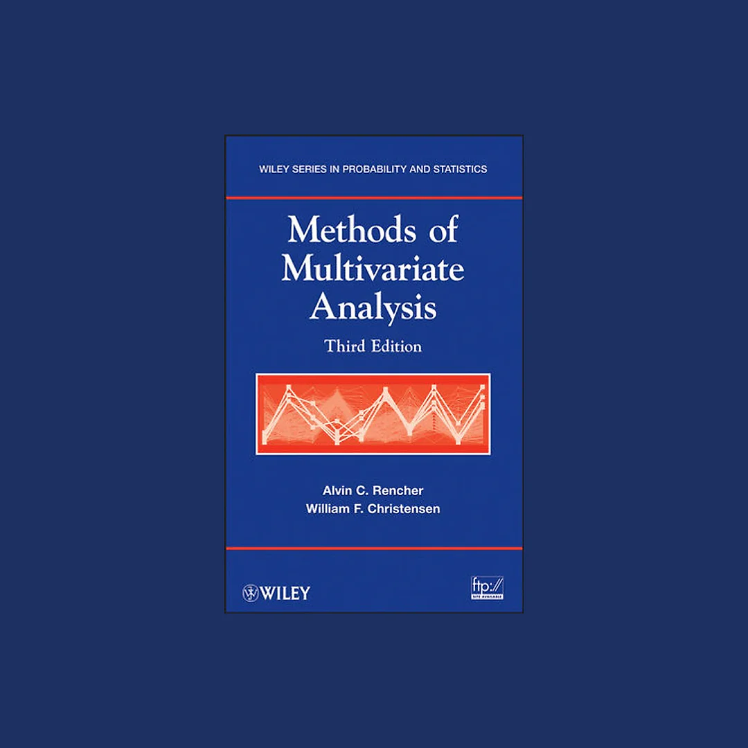 Methods of Multivariate Analysis