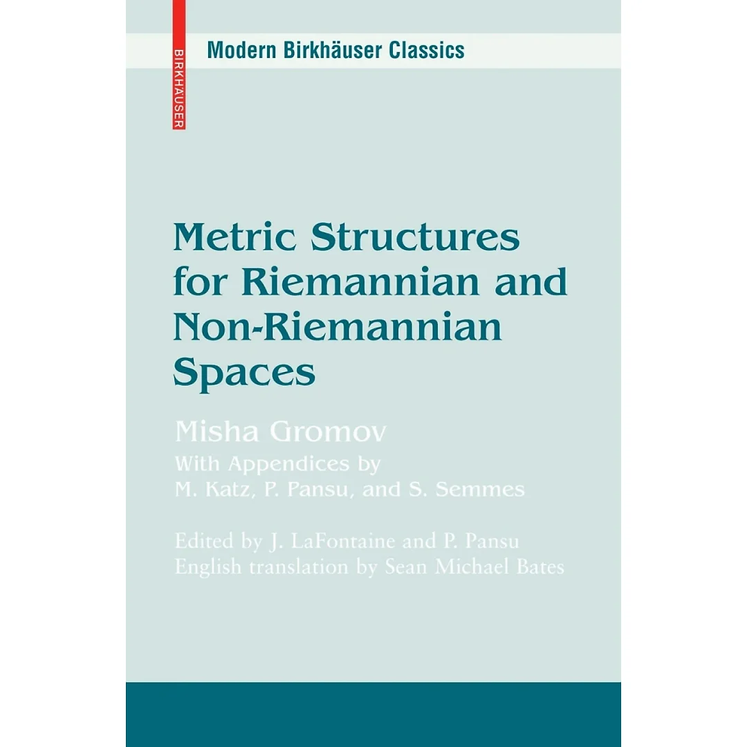 Metric Structures for Riemannian and Non-Riemannian Spaces