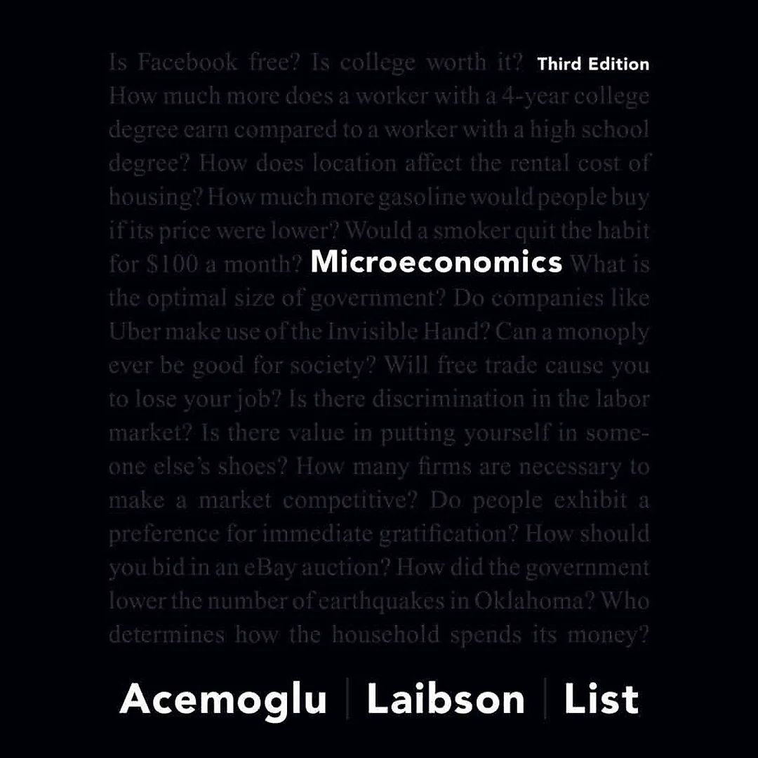Microeconomics, 3rd Edition