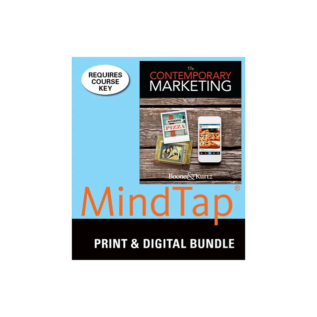 MindTap Marketing for Boone/Kurtz's Contemporary Marketing 17th Edition, [Instant Access], 1 term (6 months)