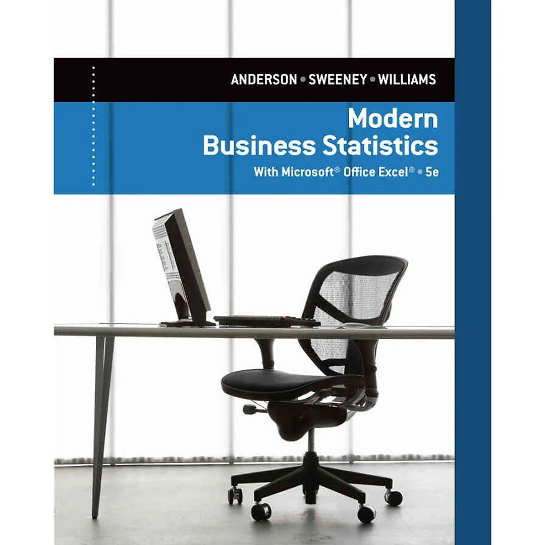Modern Business Statistics with Microsoft Excel 5th Edition