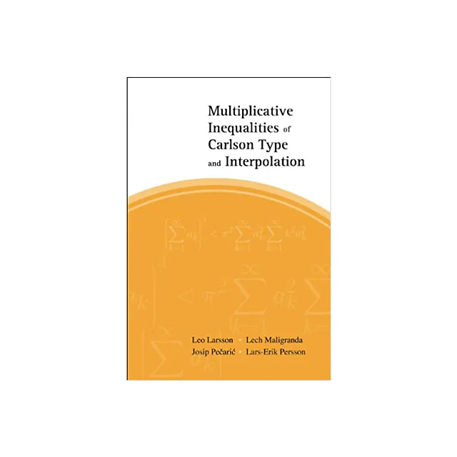 Multiplicative Inequalities Of Carlson Type And Interpolation