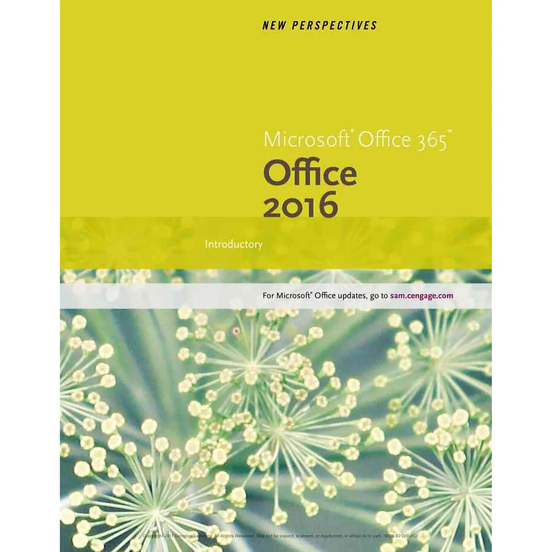 New Perspectives Microsoft® Office 365 & Office 2016: Introductory 1st Edition