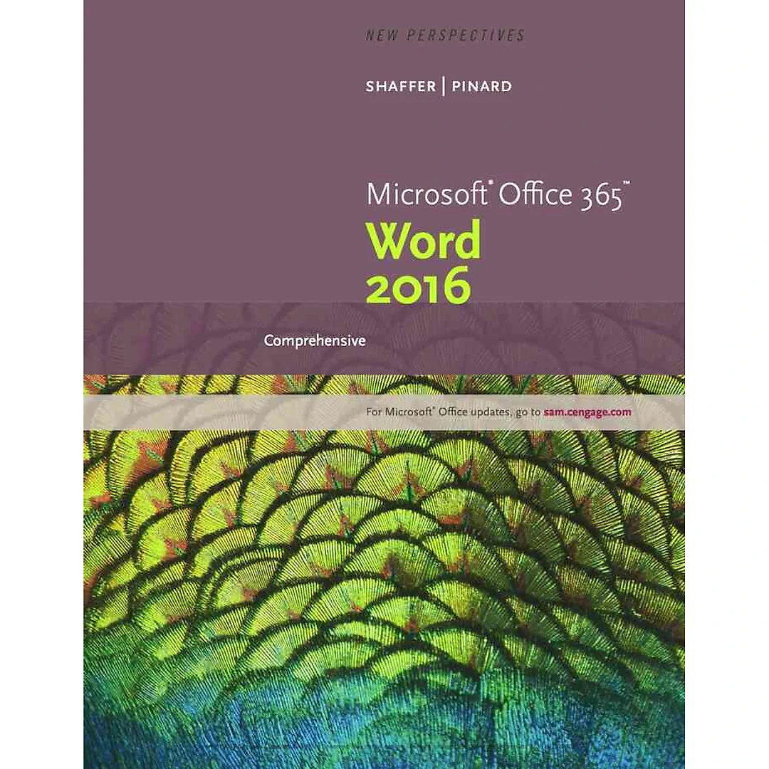 New Perspectives Microsoft Office 365 & Word 2016: Comprehensive 1st Edition