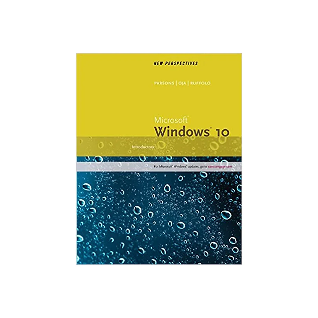 New Perspectives Microsoft Windows 10: Introductory, Wire Stitched