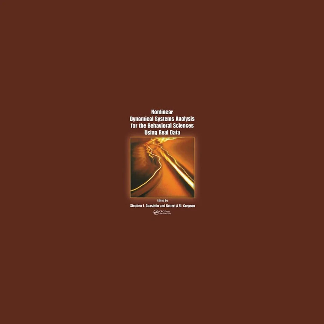 Nonlinear Dynamical Systems Analysis for the Behavioral Sciences Using Real Data