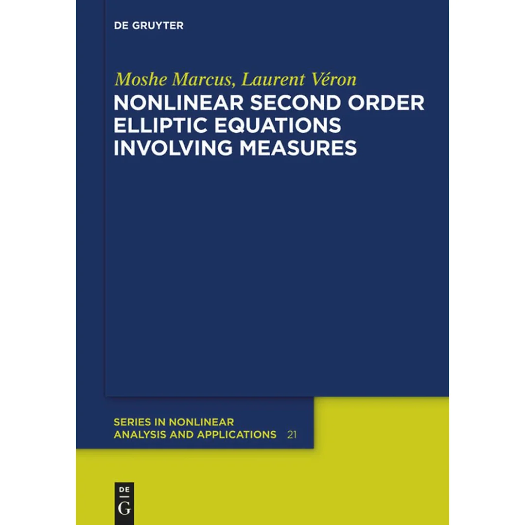 Nonlinear Second Order Elliptic Equations Involving Measures