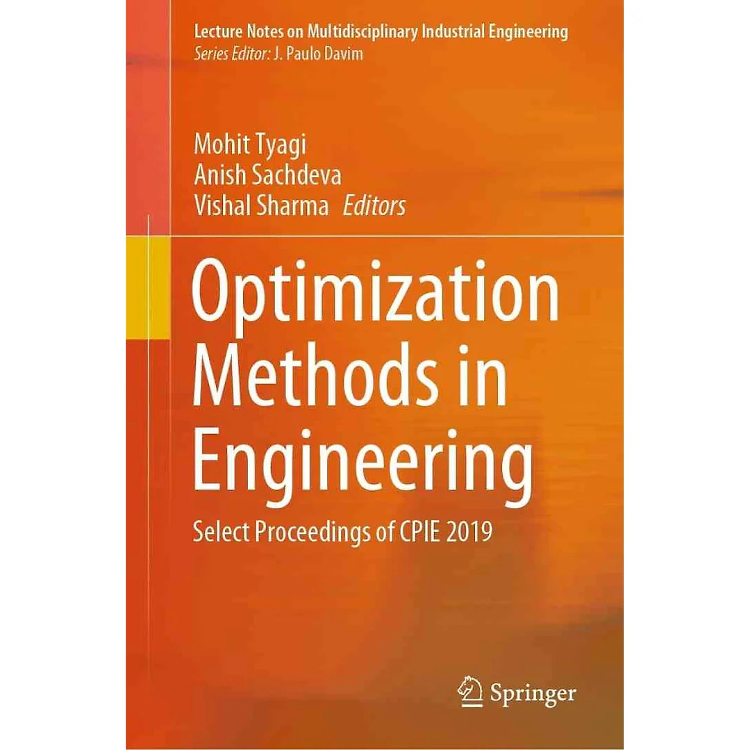 Optimization Methods in Engineering: Select Proceedings of CPIE 2019