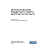 Optimizing Student Engagement in Online Learning Environments