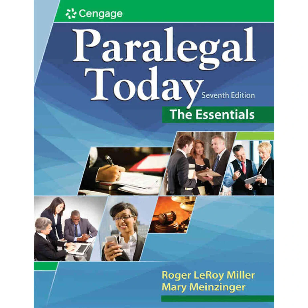 Paralegal Today: The Essentials 7th Edition