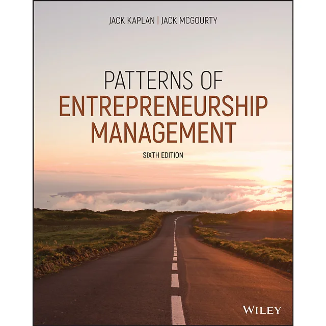 Patterns of Entrepreneurship Management 6th Edition