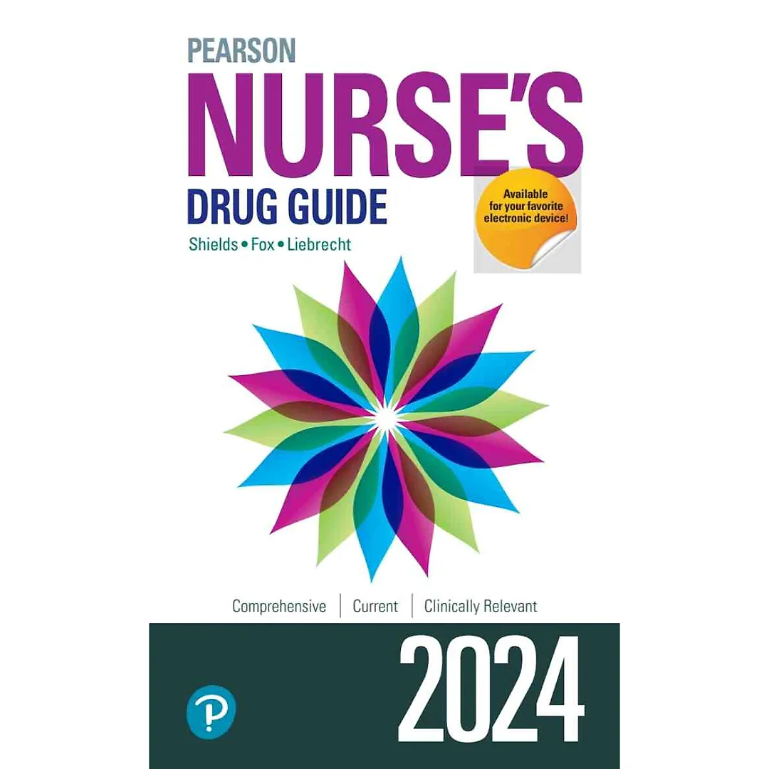 Pearson Nurse's Drug Guide 2024, 1st Edition