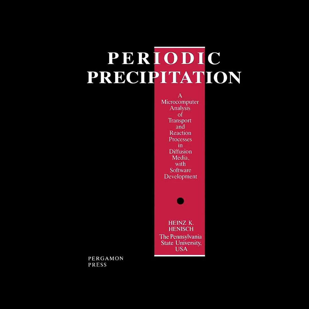 Periodic Precipitation: A Microcomputer Analysis of Transport and Reaction Processes in Diffusion Media, with Software Development
