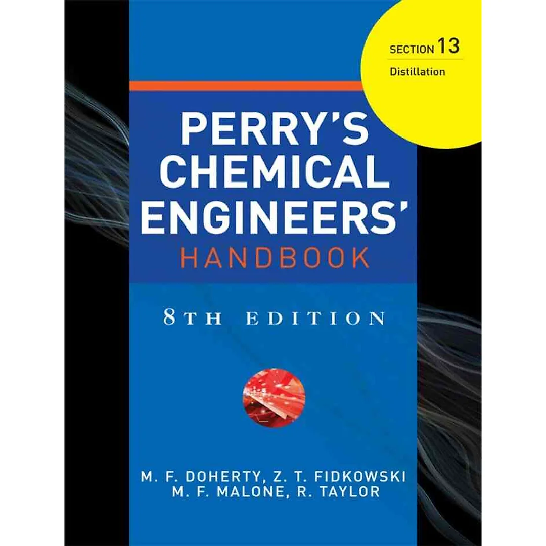 PERRYS CHEMICAL ENGINEERS HANDBOOK 8/E SECTION 13 DISTILLATION